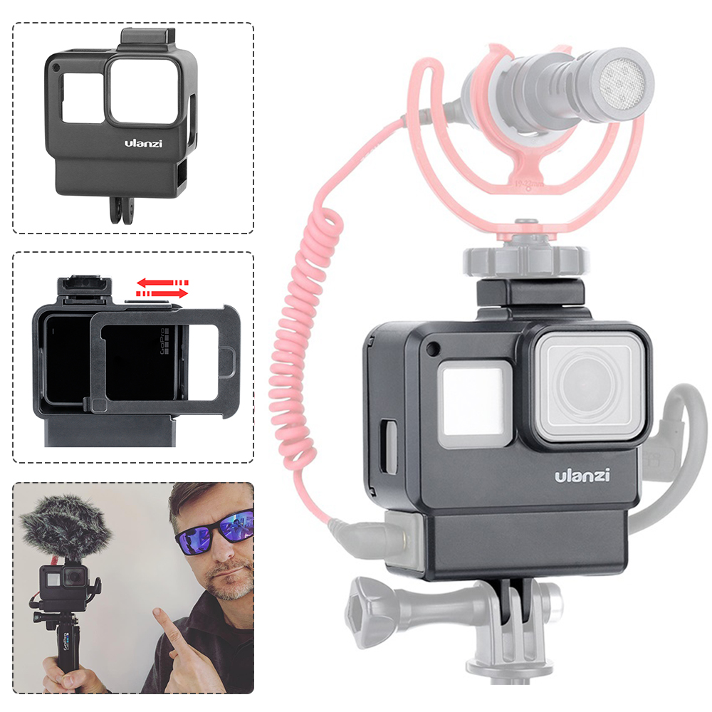 Ulanzi V2 Gopro Vlog Case For Gopro 5 6 7 Trendacart Largest Action Camera Acceesories Gadget Shop In Bangladesh